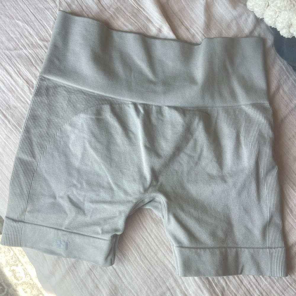 SET Active Gray Nylon Shorts